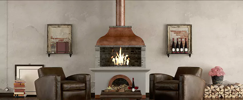 Thelin Hearth Products Providence Pellet Insert Fireplace Installation in Joliet, IL