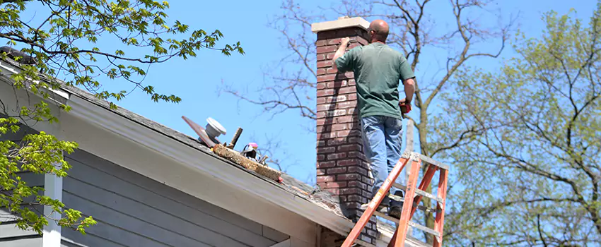 Vinyl and PVC Chimney Flashing Installation in Joliet, IL